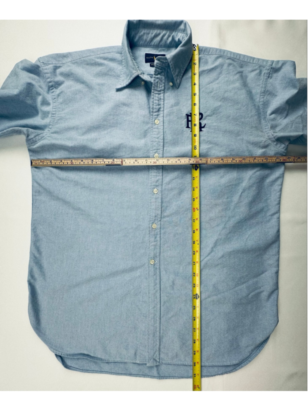 Polo by Ralph Lauren Light Blue Button-Down Shirt - Picture 3 of 13